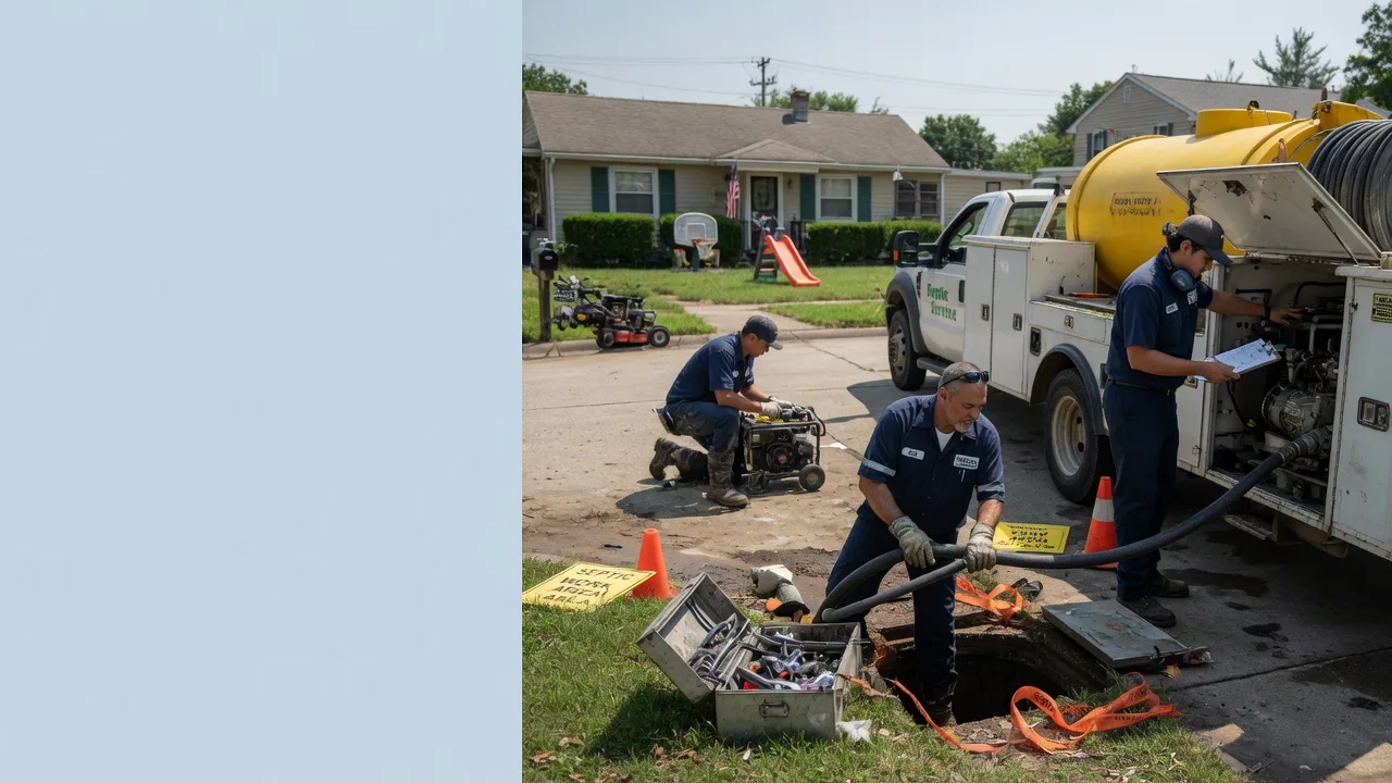 Septic Tank Pumping in Meridian, TX near me